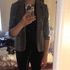 Mottled grey blazer size L